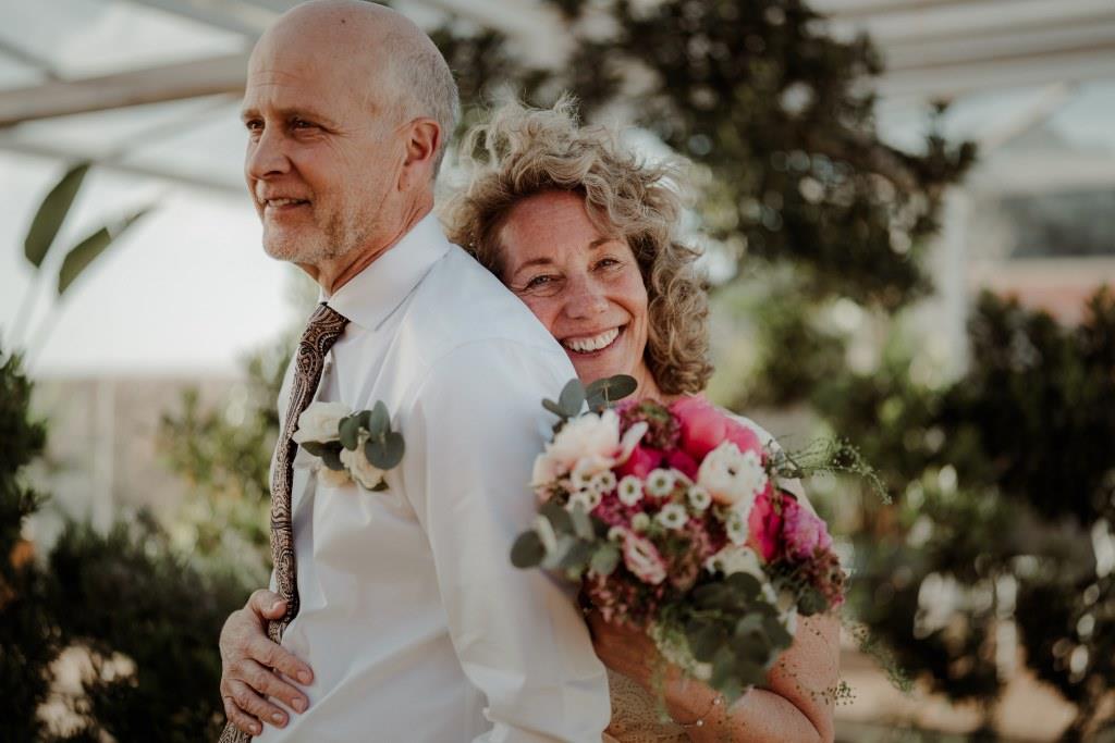 vows renewal in Sardinia